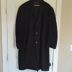 Jos. A. Bank Men's Black Trench Coat
